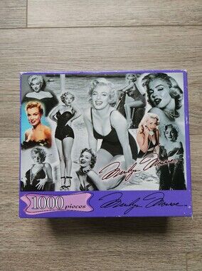 Hoyle Marilyn Monroe Collage 1000 Piece Jigsaw Puzzle Sealed New In Box